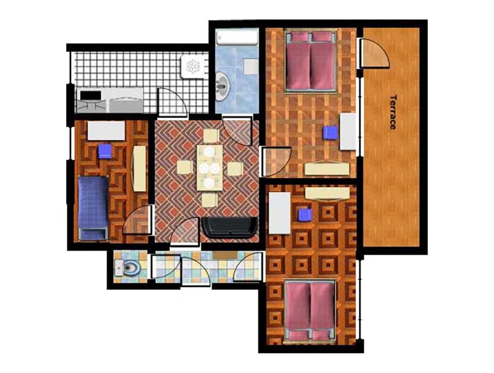 Apartments Vorsilska Prague Chambre photo